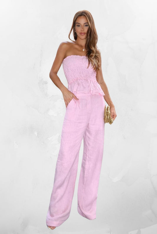 Calça Pantalona Izzi Rosa