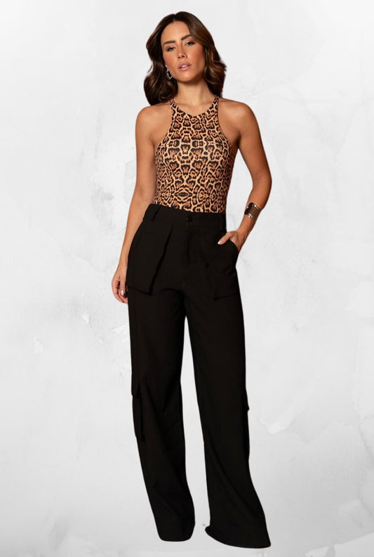 Calça Pantalona Luise Preto