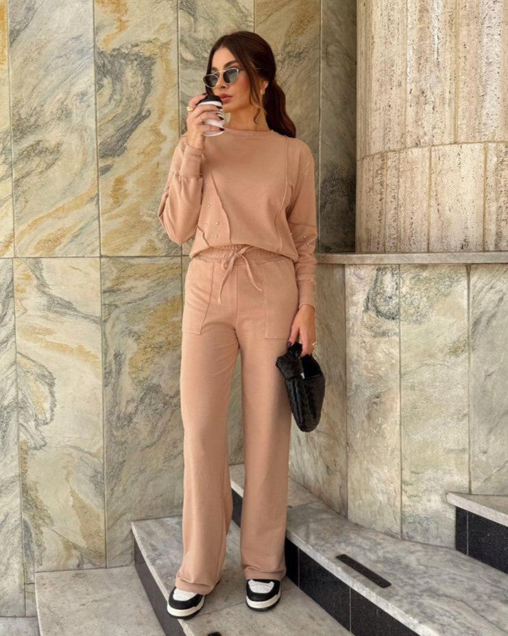 Conjunto Moletinho Sue Amêndoa