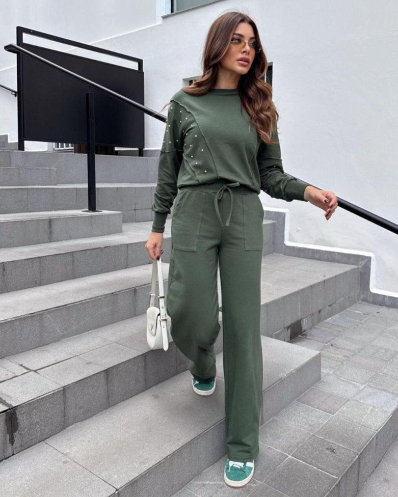 Conjunto Moletinho Sue Verde