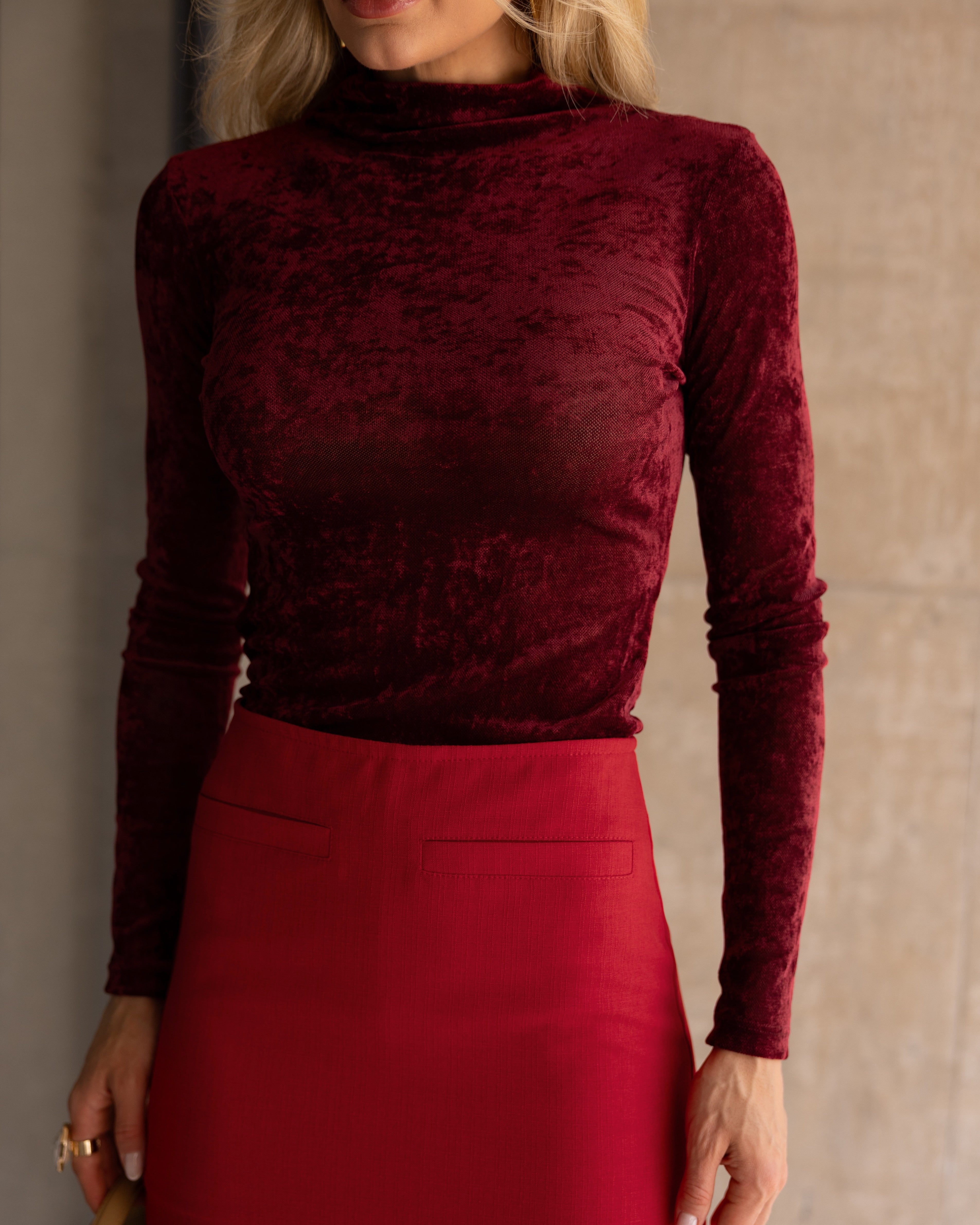 Blusa Cacharrel - Marsala