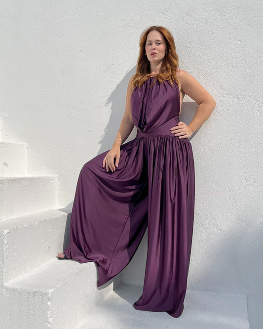 Conjunto Calça e Body Aurea - Roxo