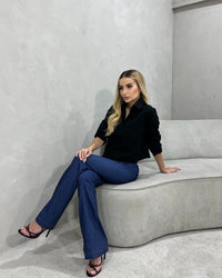 Camisa Curta Sany Preta