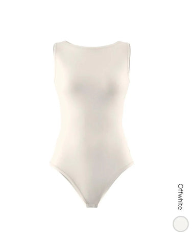 Body Angie Decote Canoa Off White