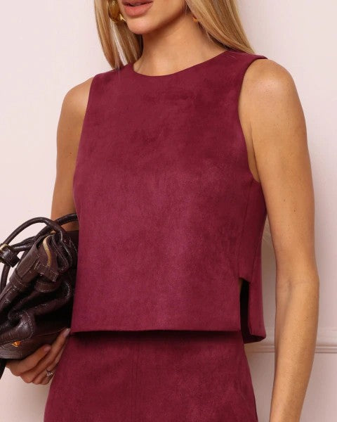 Regata Suede Kiara - Marsala