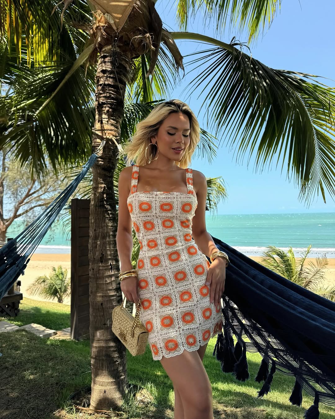 Vestido Lena Laranja
